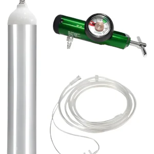 Tubo de Oxigeno de Aluminio Ultraliviano 680 Litros + Regulador