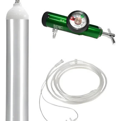 Tubo de Oxigeno de Aluminio Ultraliviano 680 Litros + Regulador + Mochila